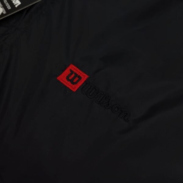 103- Hooded Windbreaker With Inner Padding - Black (উইলসন জ্যাকেট - ব্ল্যাক) - Image 4