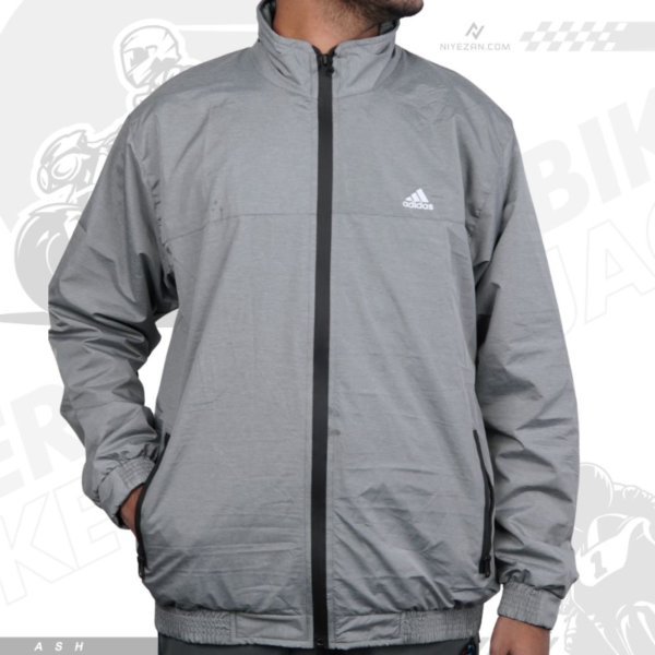 Lightweight Hooded Windbreaker - Ash (অ্যাশ) - Image 1