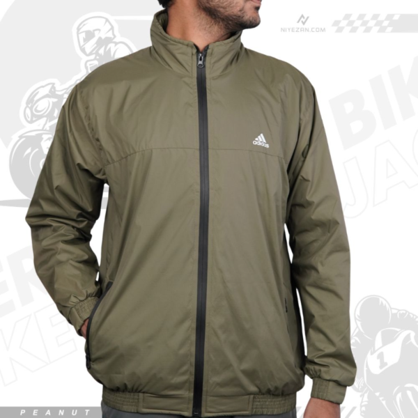 Lightweight Hooded Windbreaker - Peanut (পিনাট) - Image 1