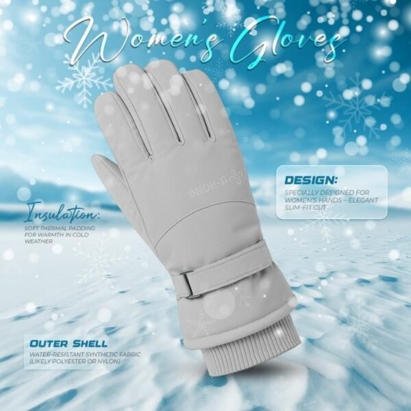 China Women's Hand Gloves-Ash - Image 1