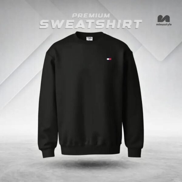 Sweatshirt - Black - Image 1
